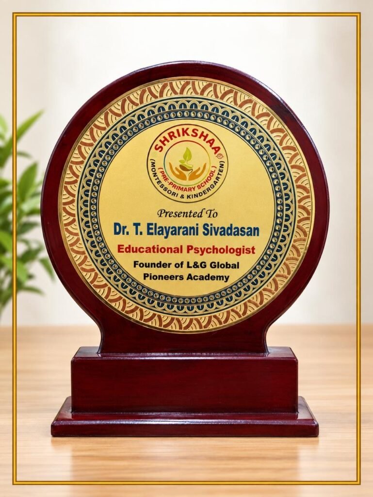 L&G Global Academy award and recognition 1